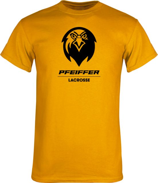 Pfeiffer T Shirt Pfeiffer Lacrosse Stacked - ONLINE ONLY