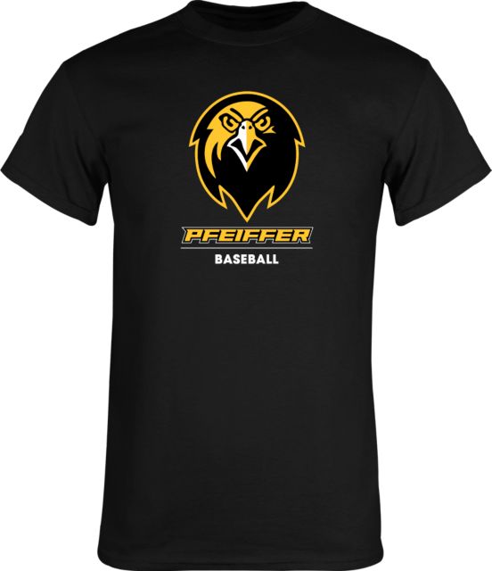 Pfeiffer T Shirt Pfeiffer Baseball Stacked - ONLINE ONLY