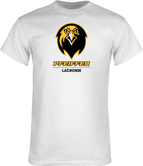 Pfeiffer T Shirt Pfeiffer Lacrosse Stacked - ONLINE ONLY