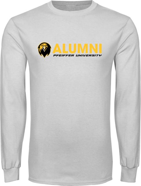 Pfeiffer Long Sleeve T Shirt Alumni Pfeiffer University - ONLINE ONLY