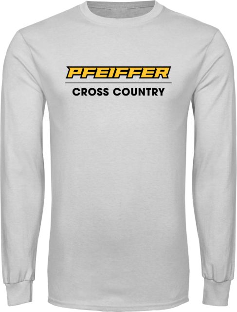 Pfeiffer Long Sleeve T Shirt Pfeiffer Cross Country Word mark - ONLINE ONLY