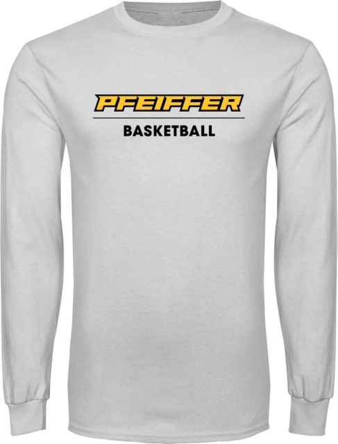 Pfeiffer Long Sleeve T Shirt Pfeiffer Basketball Word mark - ONLINE ONLY