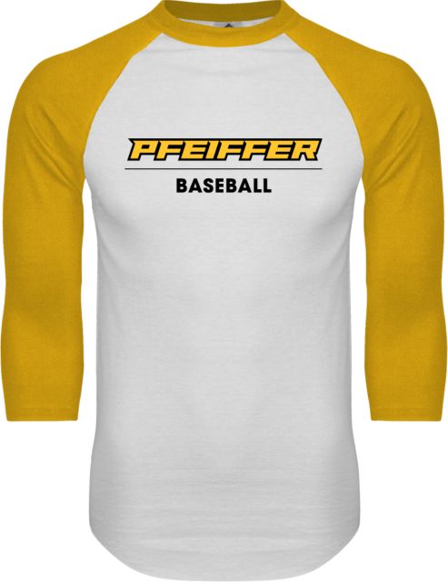 Pfeiffer Raglan Baseball T Shirt Pfeiffer Baseball Word mark - ONLINE ONLY