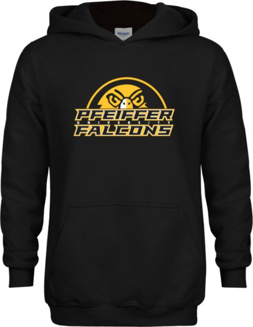 Pfeiffer Youth Fleece Hoodie Pfeiffer University Falcon Eyes - ONLINE ONLY