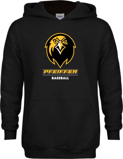 Pfeiffer Youth Fleece Hoodie Pfeiffer Baseball Stacked - ONLINE ONLY