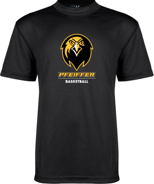 Pfeiffer Youth Performance Tee Pfeiffer Basketball Stacked - ONLINE ONLY