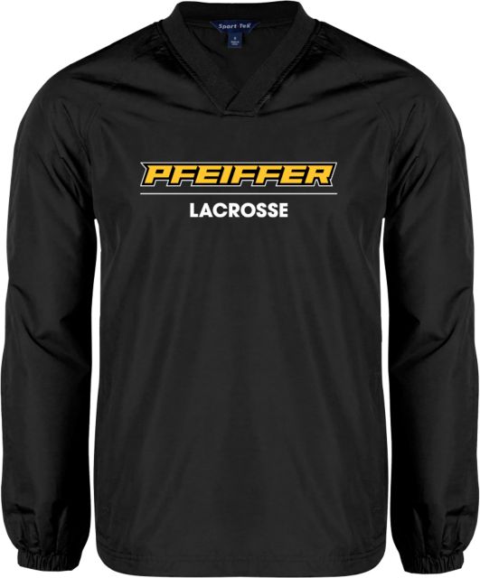 Pfeiffer V Neck Raglan Windshirt Pfeiffer Lacrosse Word mark - ONLINE ONLY