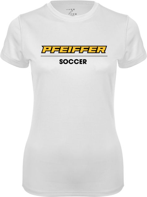 Pfeiffer Ladies Syntrel Performance Tee Pfeiffer Soccer Word mark - ONLINE ONLY