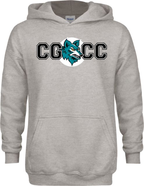 Chandler Gilbert Youth Fleece Hood Coyote Head CGCC - ONLINE ONLY