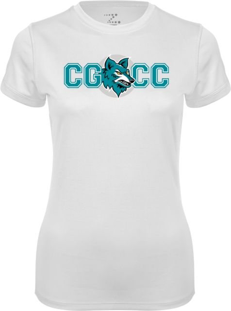 Chandler Gilbert Ladies Syntrel Performance Tee Coyote Head CGCC - ONLINE ONLY