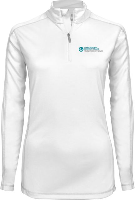 Chandler Gilbert Ladies Syntrel Interlock 1/4 Zip Primary Mark - ONLINE ONLY