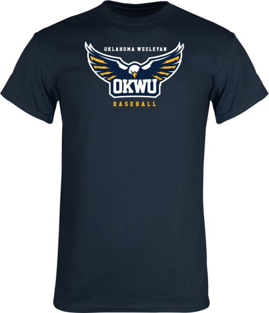 Oklahoma Wesleyan T Shirt Baseball - ONLINE ONLY