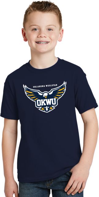 Oklahoma Wesleyan Youth T Shirt Primary Eagle w/ Type - ONLINE ONLY