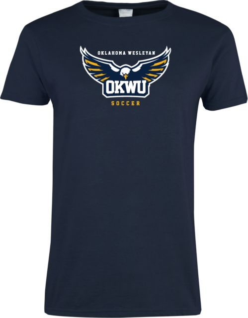 Oklahoma Wesleyan Ladies T Shirt Soccer - ONLINE ONLY