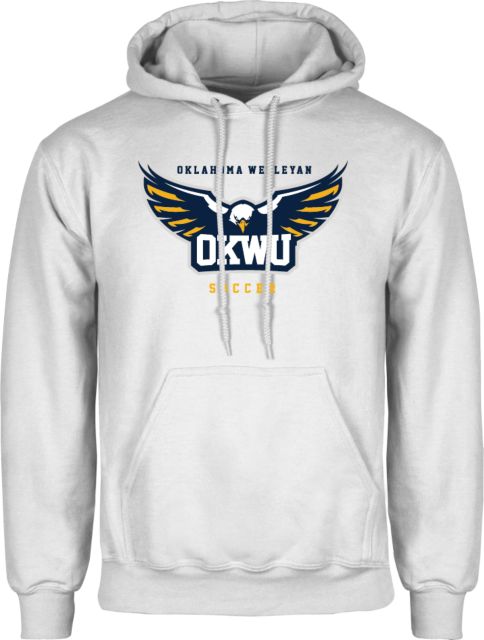 Oklahoma Wesleyan Fleece Hoodie Soccer - ONLINE ONLY