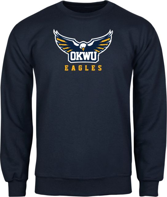 Oklahoma Wesleyan Fleece Crew Half Eagle - ONLINE ONLY