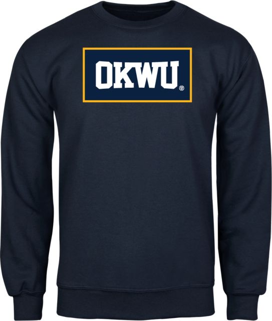 Oklahoma Wesleyan Fleece Crew Primary Logomark - ONLINE ONLY