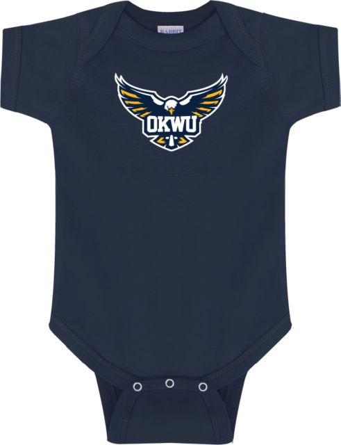 Oklahoma Wesleyan Infant Bodysuit Primary Eagle - ONLINE ONLY