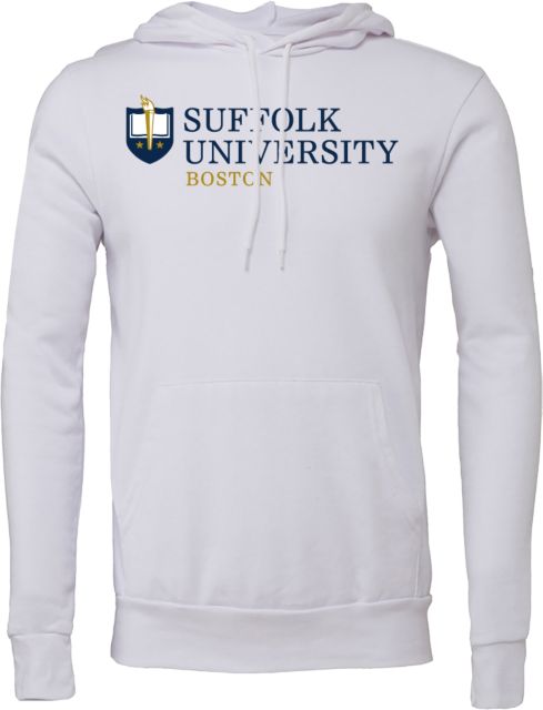 Suffolk University Bella + Canvas Fleece Hood Suffolk University Boston - ONLINE ONLY