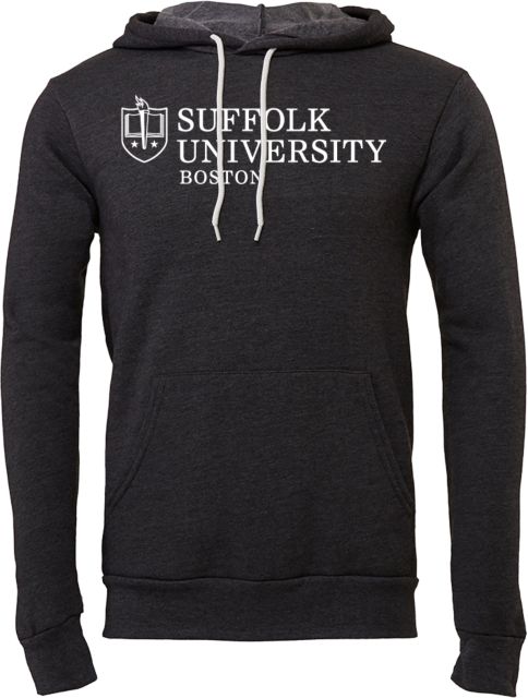Suffolk University Bella + Canvas Fleece Hood Suffolk University Boston - ONLINE ONLY