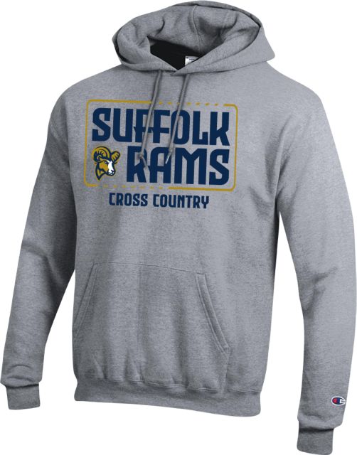 Suffolk University Champion Fleece Hoodie Suffolk Rams Cross Country - ONLINE ONLY