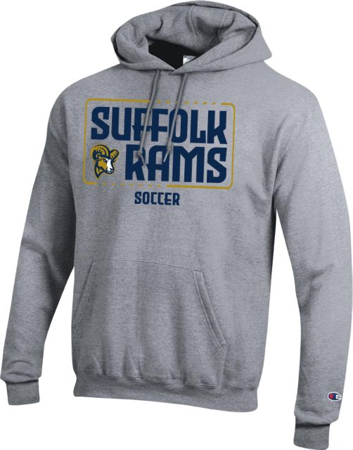 Suffolk University Champion Fleece Hoodie Suffolk Rams Soccer - ONLINE ONLY