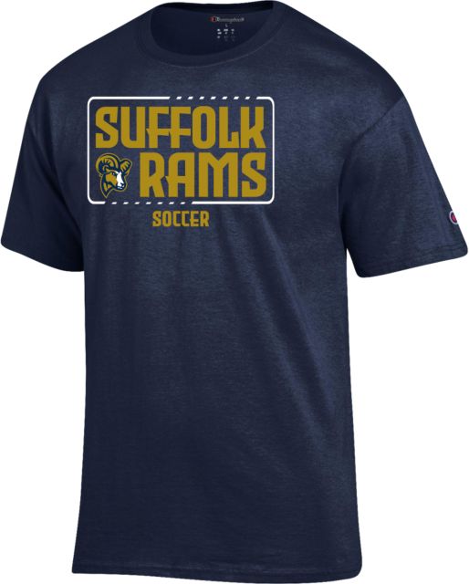 Suffolk University Champion T Shirt Suffolk Rams Soccer - ONLINE ONLY