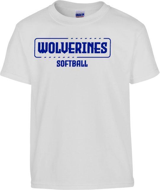 SBVC Youth T Shirt Wolverines Softball - ONLINE ONLY