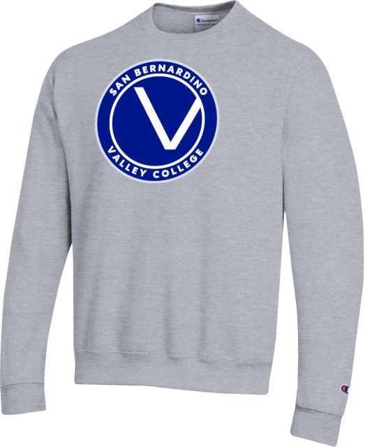 SBVC Champion Fleece Crew San Bernardino Valley College Seal - ONLINE ONLY