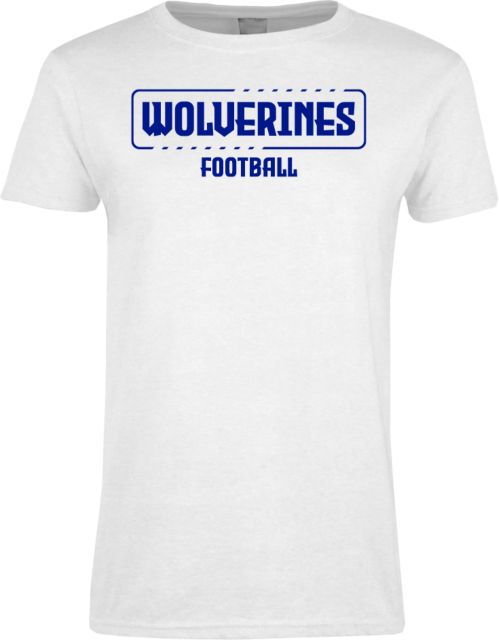 SBVC Womens Short Sleeve Tee Wolverines Football - ONLINE ONLY