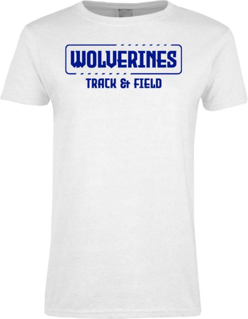 SBVC Womens Short Sleeve Tee Wolverines Track and Field - ONLINE ONLY
