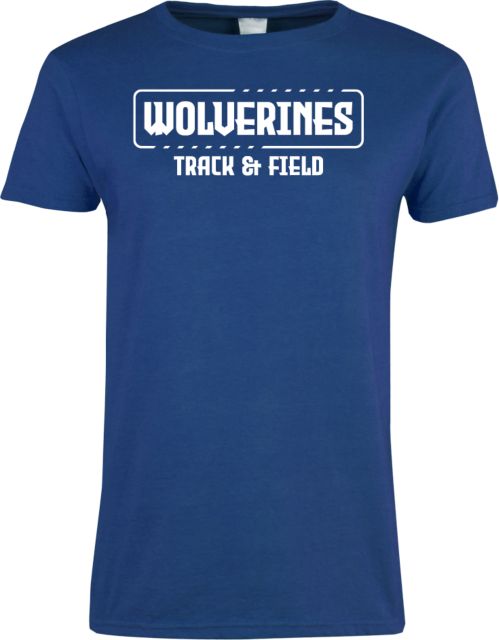 SBVC Womens Short Sleeve Tee Wolverines Track and Field - ONLINE ONLY