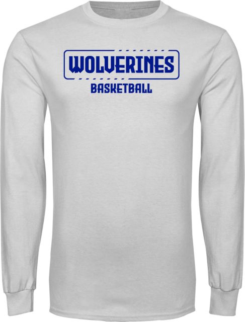SBVC Long Sleeve T Shirt Wolverines Basketball - ONLINE ONLY