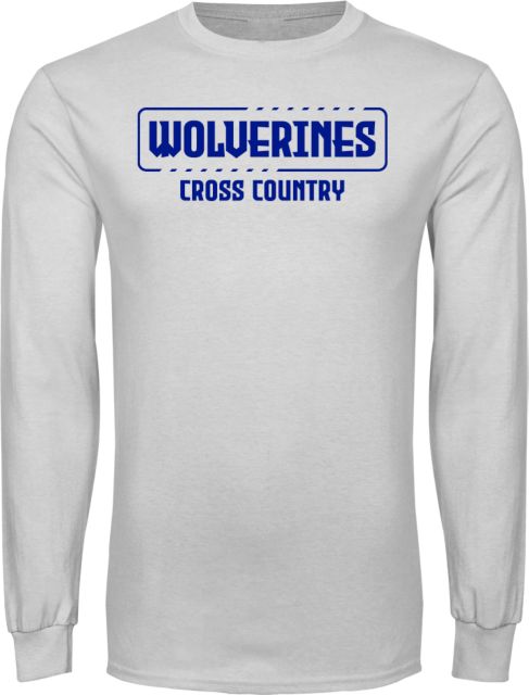 SBVC Long Sleeve T Shirt Wolverines Cross Country - ONLINE ONLY