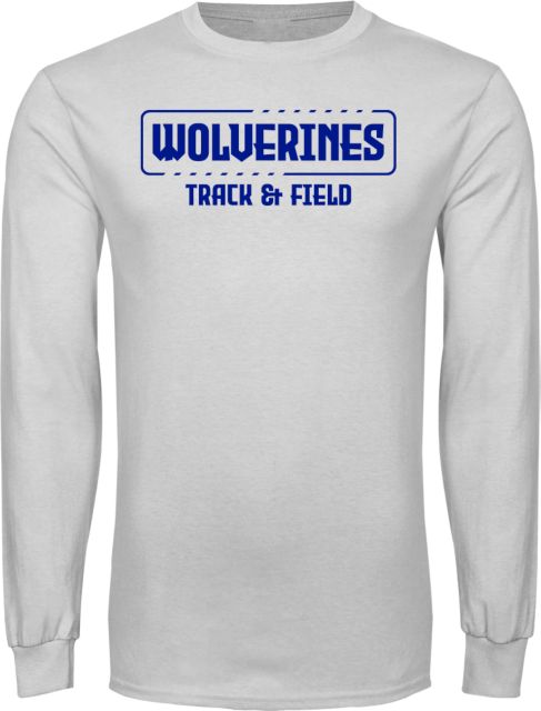 SBVC Long Sleeve T Shirt Wolverines Track and Field - ONLINE ONLY