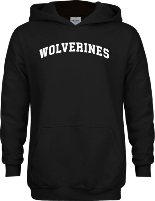 SBVC Youth Fleece Hoodie Arched Wolverines - ONLINE ONLY