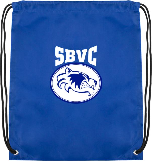 SBVC Drawstring Backpack SBVC with Wolverine Circle Stacked - ONLINE ONLY