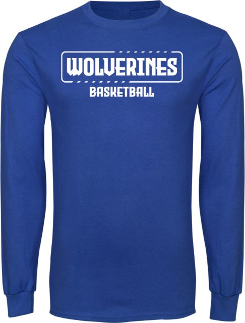 SBVC Long Sleeve T Shirt Wolverines Basketball - ONLINE ONLY