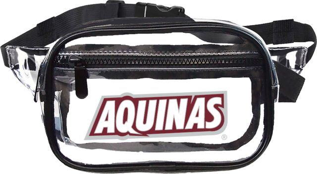 Aquinas College Clear Fanny Pack Wordmark - ONLINE ONLY
