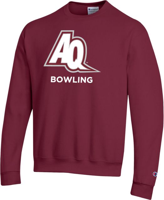 Aquinas College Champion Garnet Red Fleece Crew AQ Bowling - ONLINE ONLY