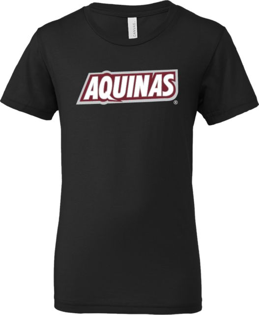 Aquinas College Bella + Canvas Youth Jersey T Shirt Athletic Wordmark - ONLINE ONLY