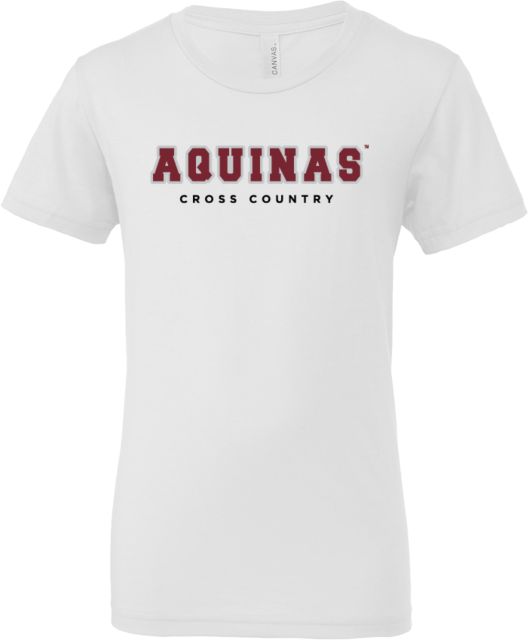 Aquinas College Bella + Canvas Youth Jersey T Shirt Aquinas Cross Country - ONLINE ONLY