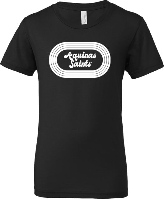 Aquinas College Bella + Canvas Youth Jersey T Shirt Retro Aquinas - ONLINE ONLY