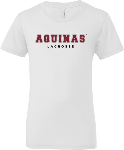 Aquinas College Bella + Canvas Youth Jersey T Shirt Aquinas Lacrosse - ONLINE ONLY