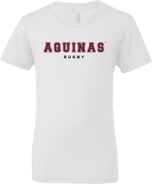 Aquinas College Bella + Canvas Youth Jersey T Shirt Aquinas Rugby - ONLINE ONLY