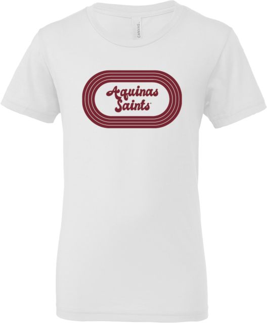 Aquinas College Bella + Canvas Youth Jersey T Shirt Retro Aquinas - ONLINE ONLY