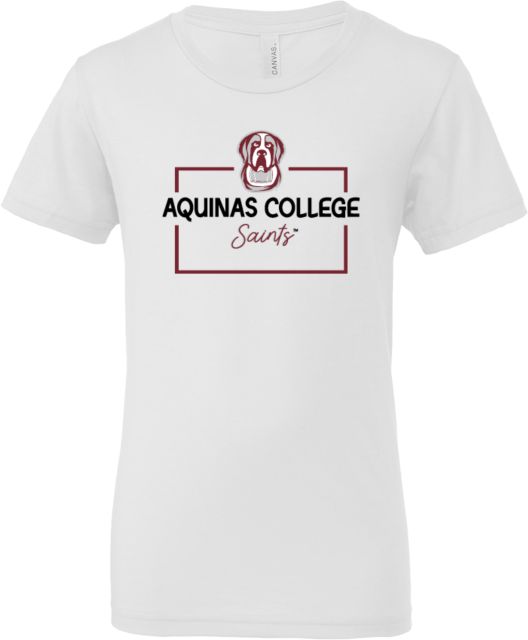 Aquinas College Bella + Canvas Youth Jersey T Shirt Aquinas Saints - ONLINE ONLY