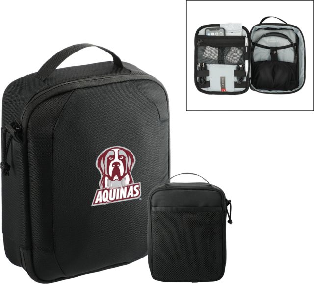 Aquinas College RPET Headphone and Tech Case Athletic Aquinas Mascot - ONLINE ONLY