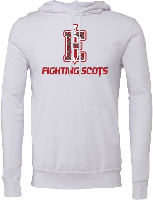 PennWest Edinboro Bella + Canvas Fleece Hood Edinboro Fighting Scots E Sword - ONLINE ONLY