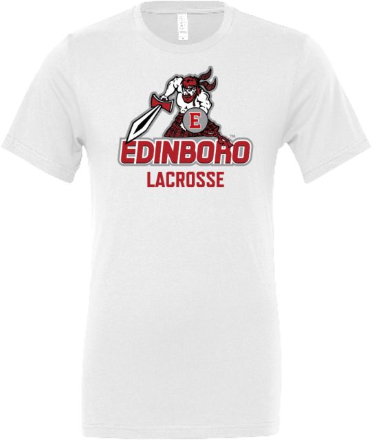 PennWest Edinboro Bella + Canvas Jersey Cotton T Shirt Edinboro - Lacrosse - ONLINE ONLY